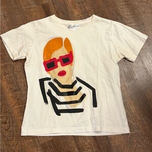 Trendy Parisian Woman Shirt Size Medium 100% Cotton